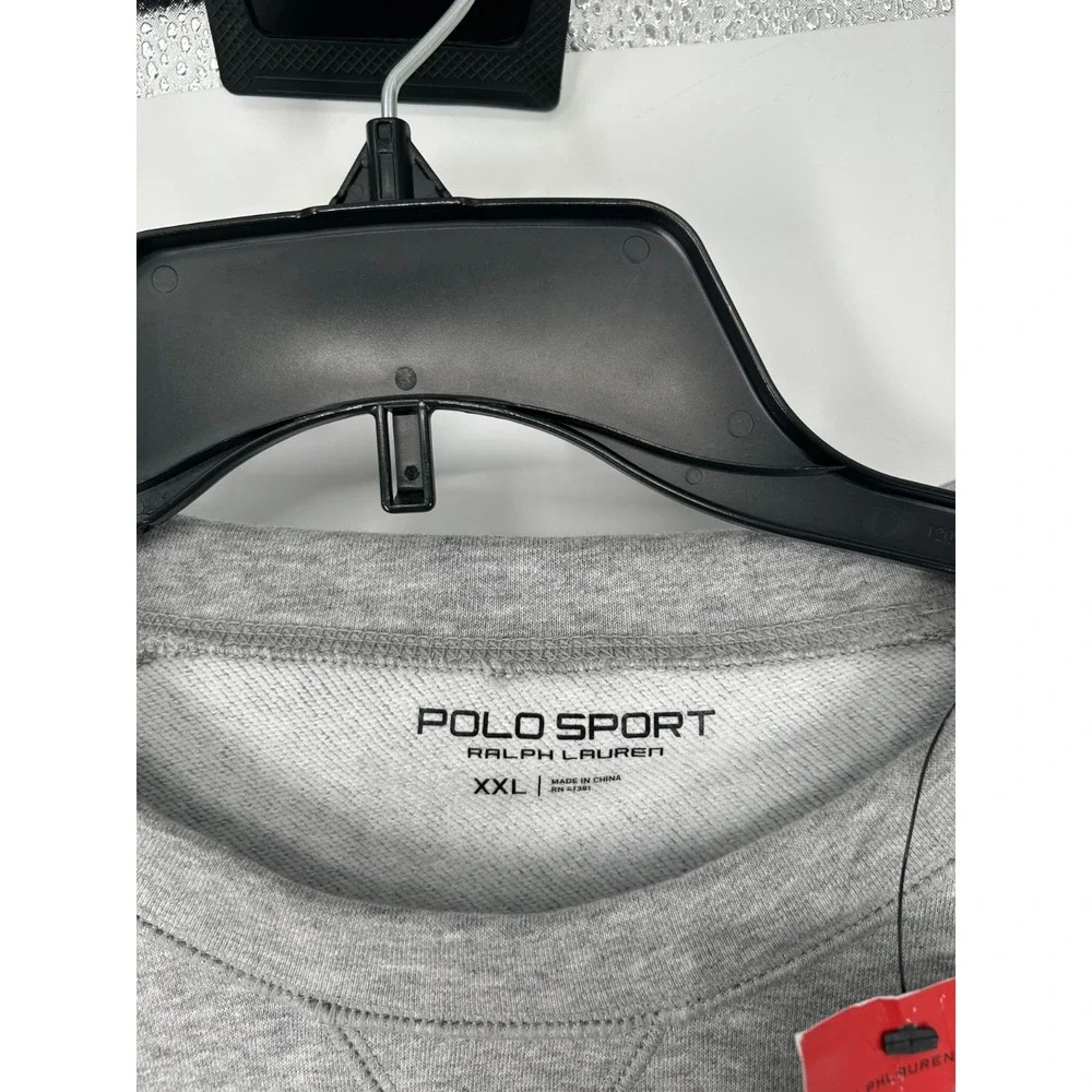 Polo Sport Ralph Lauren Sport Rugby Crewneck Graphic Sweatshirt Performance PSFC